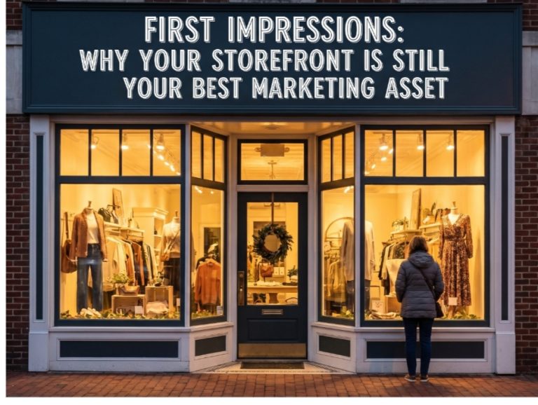 First Impressions: Why Your Storefront Is Still Your Best Marketing Asset